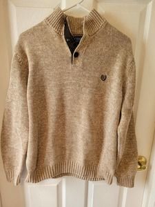 Ralph Lauren Chaps Adult Men's Sweater with Elbow Patches